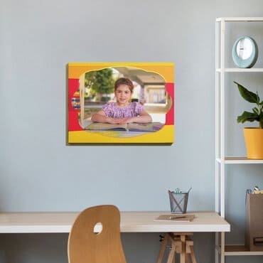 Οριζόντιος θεματικός καμβάς ρίγες